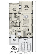 Farmhouse House Plan - Wexford 37768 - 1st Floor Plan