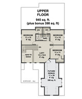 Farmhouse House Plan - Wexford 37768 - 2nd Floor Plan