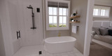 Farmhouse House Plan - Wexford 37768 - Master Bathroom