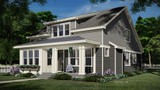 Traditional House Plan - Stone Creek 33200 - Front Exterior
