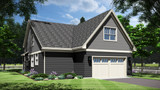 Traditional House Plan - Stone Creek 33200 - Rear Exterior
