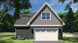 Traditional House Plan - Stone Creek 33200 - Rear Exterior