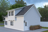 Cottage House Plan - Patterson Home 33549 - Rear Exterior