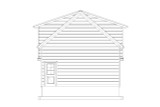 Cottage House Plan - Patterson Home 33549 - Rear Exterior