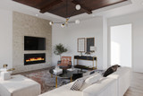 Secondary Image - Cottage House Plan - 40219 - Great Room