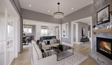 Farmhouse House Plan - Delta 26416 - Great Room