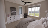 Farmhouse House Plan - Delta 26416 - Master Bedroom