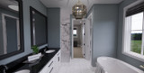 Farmhouse House Plan - Bridgewater 86661 - Master Bathroom