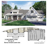 Farmhouse House Plan - St. Thomas 16254 - Optional Floor Plan