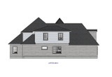 European House Plan - 39845 - Left Exterior