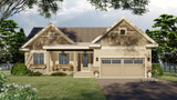 Craftsman House Plan - Eagle Creek 83777 - Front Exterior