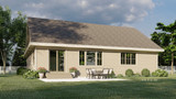 Craftsman House Plan - Eagle Creek 83777 - Rear Exterior