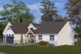 Craftsman House Plan - Prestwich 24540 - Front Exterior