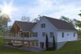 Craftsman House Plan - Prestwich 24540 - Rear Exterior