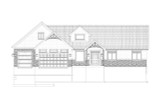 Craftsman House Plan - Prestwich 24540 - Front Exterior
