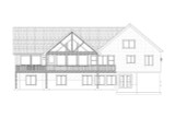 Craftsman House Plan - Prestwich 24540 - Rear Exterior