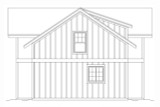 Traditional House Plan - Milton RV Garage 36883 - Left Exterior