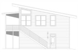 Modern House Plan - Morris Ferry Overlook 2 36674 - Right Exterior