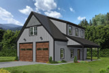 Country House Plan - Silver Hills Garage ADU 25398 - Front Exterior