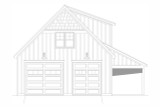 Country House Plan - Silver Hills Garage ADU 25398 - Front Exterior