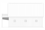 Country House Plan - Silver Hills Garage ADU 25398 - Left Exterior