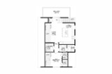 Secondary Image - Country House Plan - Silver Hills Garage ADU 25398 - 2nd Floor Plan