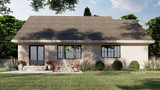 Farmhouse House Plan - Monarch 33763 - Rear Exterior