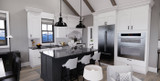 Farmhouse House Plan - Monarch 33763 - Kitchen