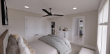Traditional House Plan - Heritage 70965 - Bedroom