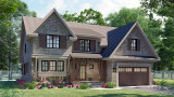 Craftsman House Plan - Peachtree 94335 - Front Exterior