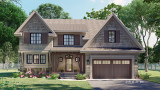 Craftsman House Plan - Peachtree 94335 - Front Exterior