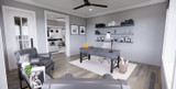 Craftsman House Plan - Peachtree 94335 - Office