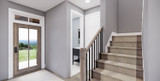 Craftsman House Plan - Peachtree 94335 - Staircase