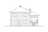 Modern House Plan - 32715 - Rear Exterior