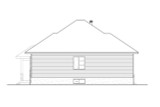 Modern House Plan - 19231 - Right Exterior