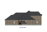 European House Plan - 89839 - Left Exterior