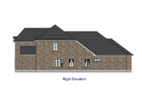 European House Plan - 89839 - Right Exterior