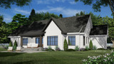Farmhouse House Plan - Winfield 89863 - Rear Exterior
