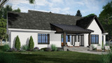 Farmhouse House Plan - Winfield 89863 - Rear Exterior
