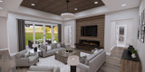 Farmhouse House Plan - Winfield 89863 - Great Room