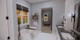 Farmhouse House Plan - Winfield 89863 - Master Bathroom