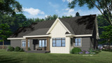 Farmhouse House Plan - Newport 27396 - Rear Exterior