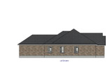 Traditional House Plan - 21208 - Left Exterior