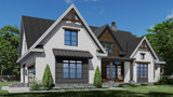Farmhouse House Plan - Labeaux 17687 - Front Exterior