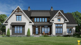 Farmhouse House Plan - Harrison 21796 - Front Exterior