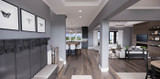 Farmhouse House Plan - Harrison 21796 - Foyer
