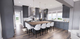 Farmhouse House Plan - Harrison 21796 - Kitchen
