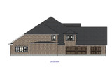 European House Plan - 46801 - Left Exterior