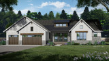 Traditional House Plan - Drift Wood Ranch 27757 - Front Exterior