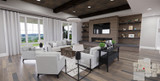 Traditional House Plan - Drift Wood Ranch 27757 - Great Room